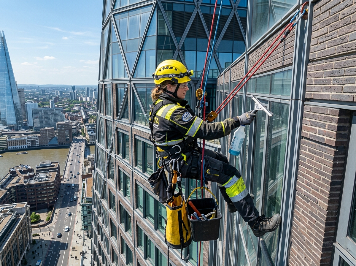 Alpinismo industrial y trabajos verticales